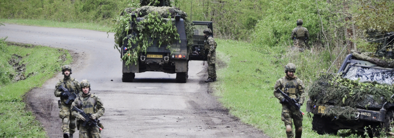 Patrola se dvěma Iveco