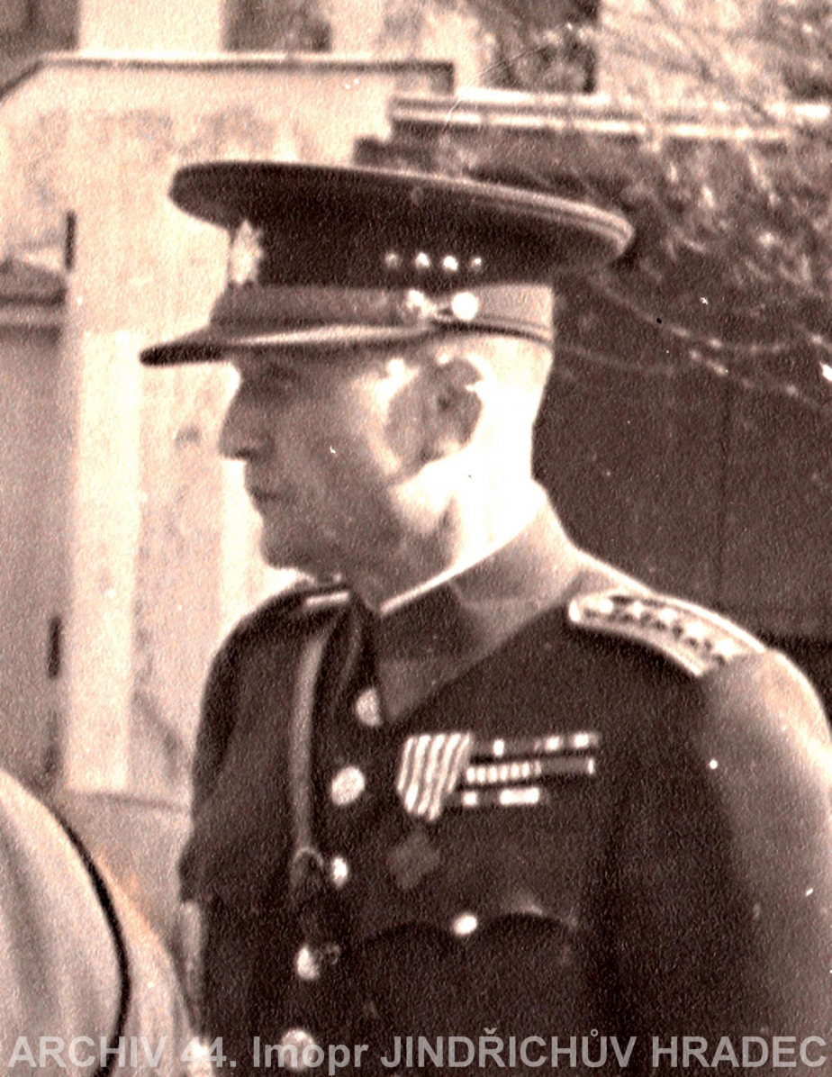 brigádní generál Josef Eret po 2. světové válce
